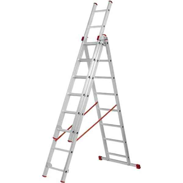 Escalera industrial 3 tramos
