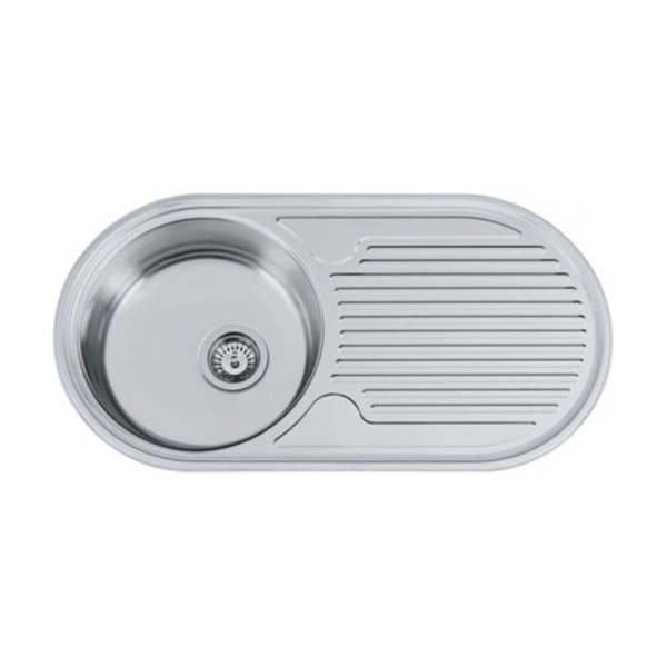 RODI FREGADERO SEMIDUETO INOX 84x44 AI