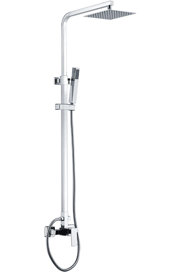 CONJUNTO MONOMANDO DUCHA BARRA CROMO IMEX VALENCIA CONJUNTO MONOMANDO DUCHA BARRA CROMO IMEX VALENCIA - Imagen 1