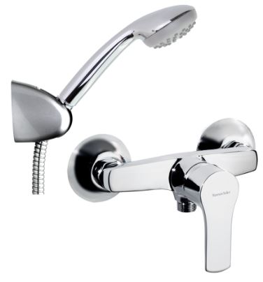 MONOMANDO DUCHA VM2 CROMO RS TITANIUM MONOMANDO DUCHA VM2 CROMO RAMON SOLER TITANIUM - Imagen 1