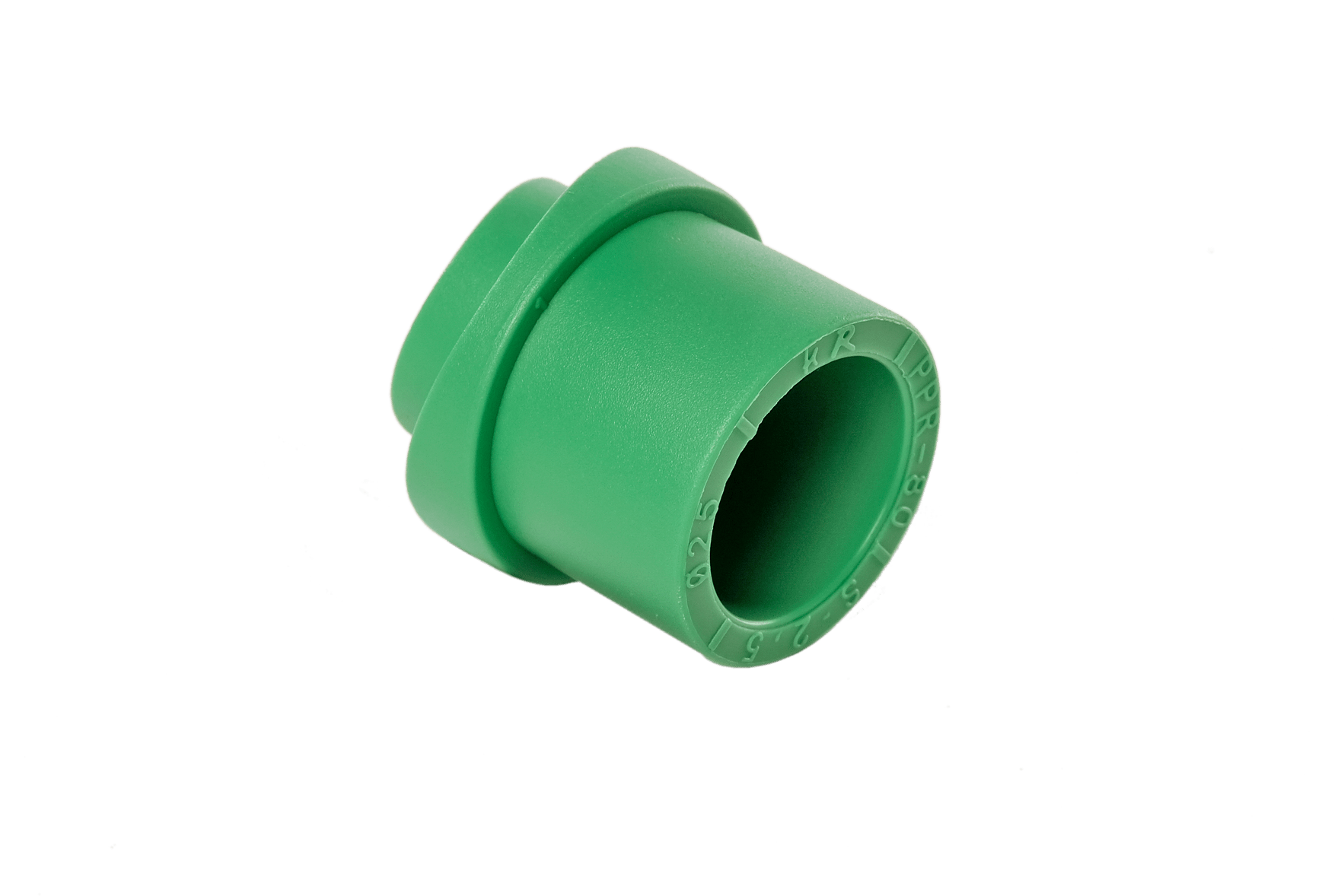 PPR INJERTO SIMPLE 63-75-90X25 - VERDE HELIROMA