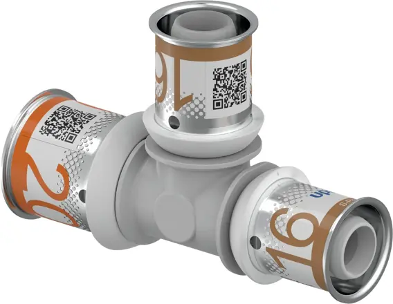 MULTICAPA PPSU TE REDUCIDA 20-16-16 UPONOR MULTICAPA PPSU TE REDUCIDA 20-16-16 UPONOR - Imagen 1