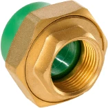 PPR LATON NUDO ROSCA H HELIROMA PPR LATON NUDO ROSCA H 25 x .3/4 HELIROMA - Imagen 1