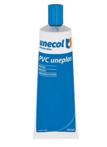 PEGAMENTO UNEPLAS TUBO 125 ML UNECOL1 PEGAMENTO UNEPLAS TUBO 125 ML UNECOL - Imagen 1