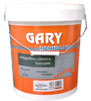 PINTURA ANTIGOTERAS ROJO 15L ( SIN FIBRA) GARY PINTURA ANTIGOTERAS ROJO 15L ( SIN FIBRA) GARY - Imagen 1
