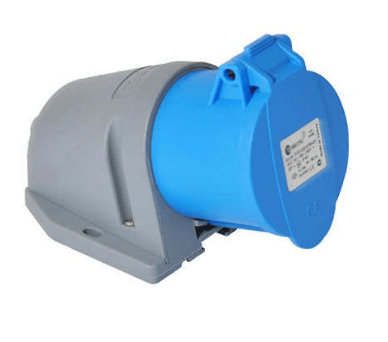 BASE MURAL 32A 2P+T__ 200-250V IP44 APARELEC BASE MURAL 32A 2P+T__ 200-250V IP44 APARELEC - Imagen 1