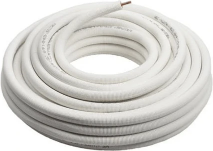 COBRE TUBO-ROLLO AISLADO ARMACELL 58 (R25mtr) COBRE TUBO ROLLO AISLADO ARMACELL TUBOLIT 3/8 0.8MM(R.25mtr) - Imagen 1