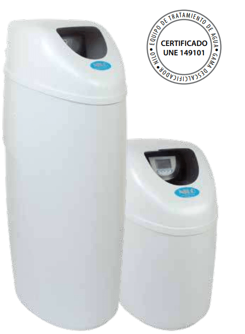 DESCAL NILO PILOTOS 250V UF K69P3 452,52 CEA DESCALCIFICADOR DE AGUA 25L ALTO RENDIMIENTO 250V + VÁLVULA K69P3 Y DISPLAY TÁCTIL - Imagen 1