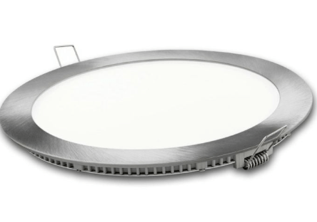 DOWNLIGHT LED REDONDO PLATA 24w.CALIDA. ALFA DYSER