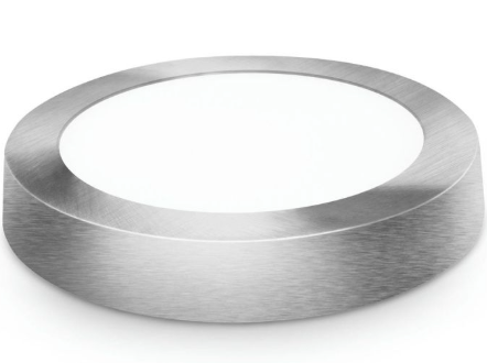DOWNLIGHT LED SUPERF.REDON.PLATA 6w.FRIA ALFA DYSER