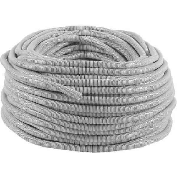 ELECTRICIDAD ROLLO TUBO-LH CORRUGADO DIAMETRO 25 GRIS (ROLLO75)