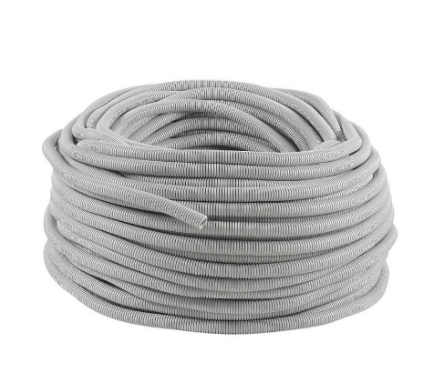 ELECTRICIDAD ROLLO TUBO-LH CORRUGADO DIAMETRO 25 GRIS (ROLLO75)
