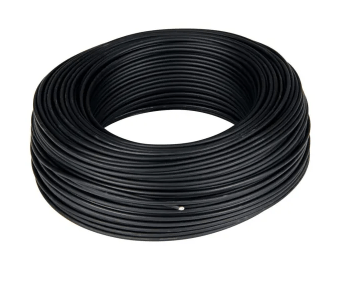 HILO FLEX H07V-K 2.5MM2 NEGRO (R100m) BCLUZ HILO FLEX H07V-K 2.5MM2 NEGRO (R100m) BCLUZ - Imagen 1