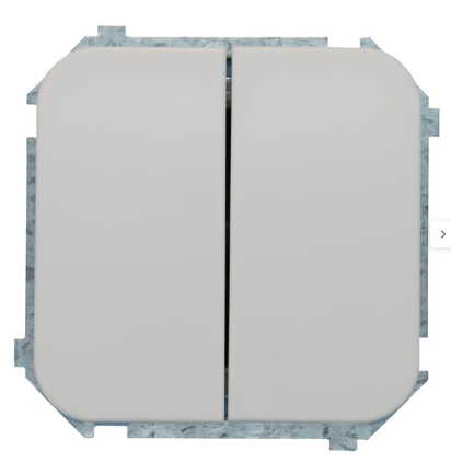 INTERRUPTOR DOBLE SERIE MIL BLANC.10A 250V CEESE