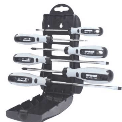 JUEGO 6 DESTORNILLADOR MANGO BIMATERIAL(6u) SUPER EGO JUEGO 6 DESTORNILLADOR MANGO BIMATERIAL(6u) SUPER EGO - Imagen 1