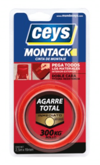 MONTACK XPRESS CINTA ADHESIVA DE MONTAJE (blister) CEYS MONTACK XPRESS CINTA ADHESIVA DE MONTAJE (blister) CEYS - Imagen 1