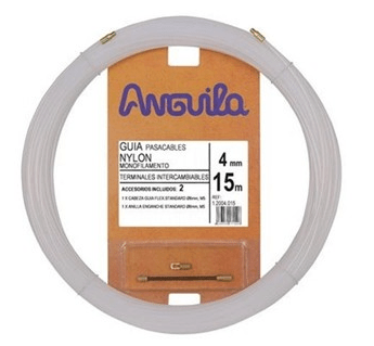 PASACABLES INTERCAMBIABLE NYLON 4MM 15M NATURAL ANGUILA