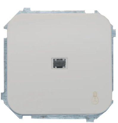 PULSADOR C/LUZ SERIE MIL BLANC.10A 250V CEESE