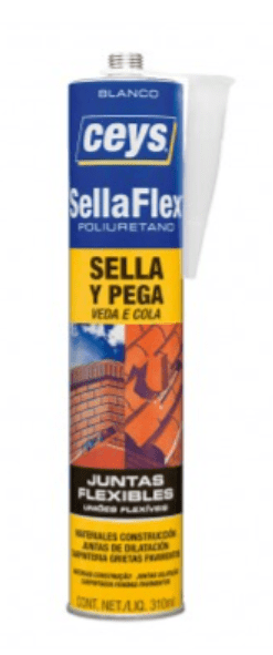SELLAFLEX MASILLA BLANCO (cartucho) CEYS SELLAFLEX MASILLA BLANCO (cartucho) CEYS - Imagen 1