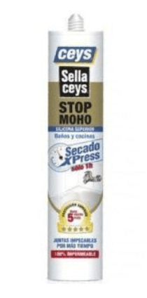SILICONA STOP MOHO SECADO XPRESS TRANSLUCIDO (cartucho) CEYS