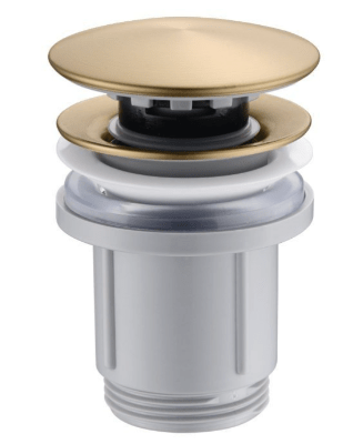 VÁLVULA CLIC-CLAC LAVABO-BIDE ORO CEPILLADO IMEX VÁLVULA CLIC-CLAC LAVABO-BIDE ORO CEPILLADO IMEX - Imagen 1