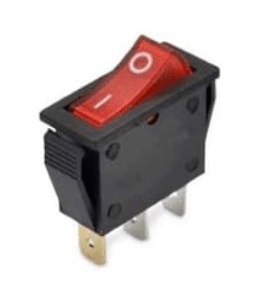 BOLSA 5U INTERRUPTOR SPST ON/OFF CON LUZ16(4)A-16A GSC