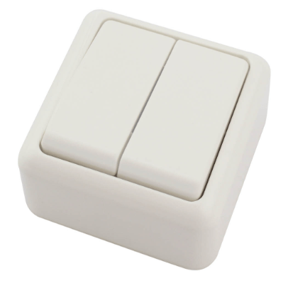 DOBLE INTERRUPTOR DE SUPERFICIE GSC