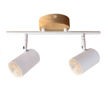 FOCO DE TECHO DOBLE LINEAL SERIE RINTELA GU10 BLANCO GSC FOCO DE TECHO DOBLE LINEAL SERIE RINTELA GU10 BLANCO GSC - Imagen 1