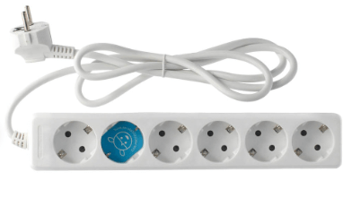 GSC BASE MULTIPLE 6T (3X1.5MM) 1,5M BLANCA