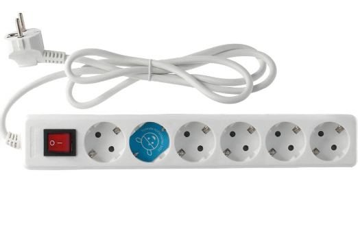 GSC BASE MULTIPLE 6T + INT. (3X1.5MM) 1,5M BLANCA
