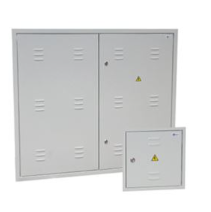 PINAZO PUERTA METALICA CON MARCO 600x600 RAL 7035