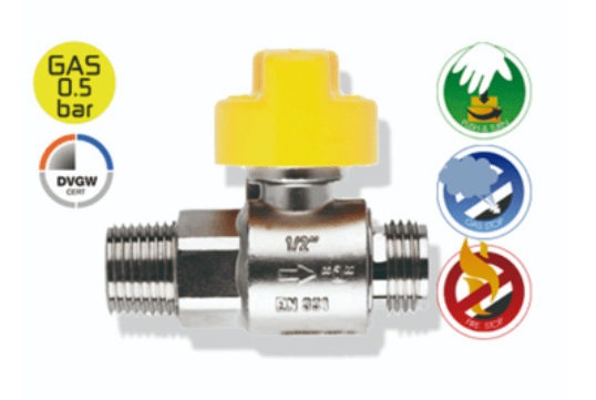 VALVULA GAS VAIT R1/2-R1/2 (EN 10226-1)