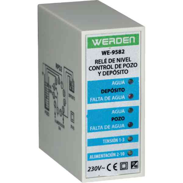 Relé de nivel Control de pozo y depósito