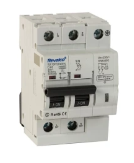 IGA 2P 32A C 10KA PROT. SOBRET PERMANENTE TRANSITORIA MONOF. EN-50550 REVALCO IGA 2P 32A C 10KA PROT. SOBRET PERMANENTE TRANSITORIA MONOF. EN-50550 REVALCO - Imagen 1