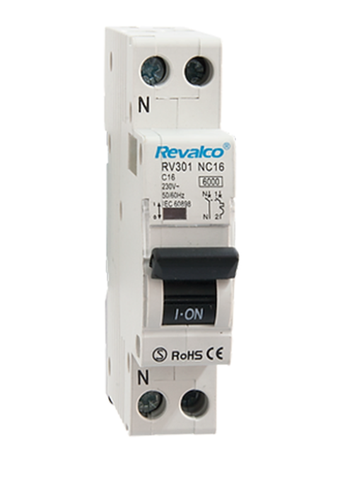 INTERRUPTOR DPN 1 POLO+NEUTRO 32A C 6kA REVALCO