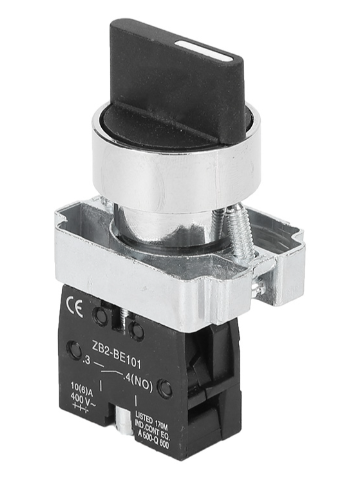 SELECTOR MANETA CORTA 2 NO CRETORNO NEGRO WERDEN2 SELECTOR MANETA CORTA 2 NO C/RETORNO NEGRO WERDEN - Imagen 1