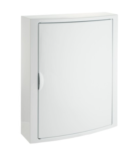 CAJA DISTRIBUCION SUPERFICIE SIN ICP 28 ELEMENTOS BLCO SOLERA