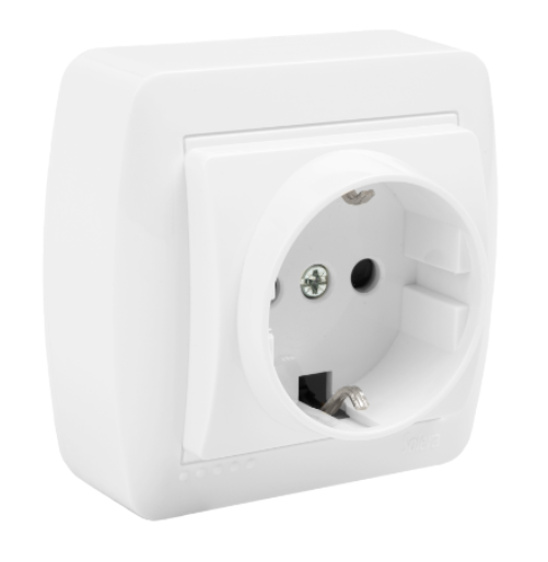 SUPERFICIE BASE 2P+TTL 16A 250V SOLERA
