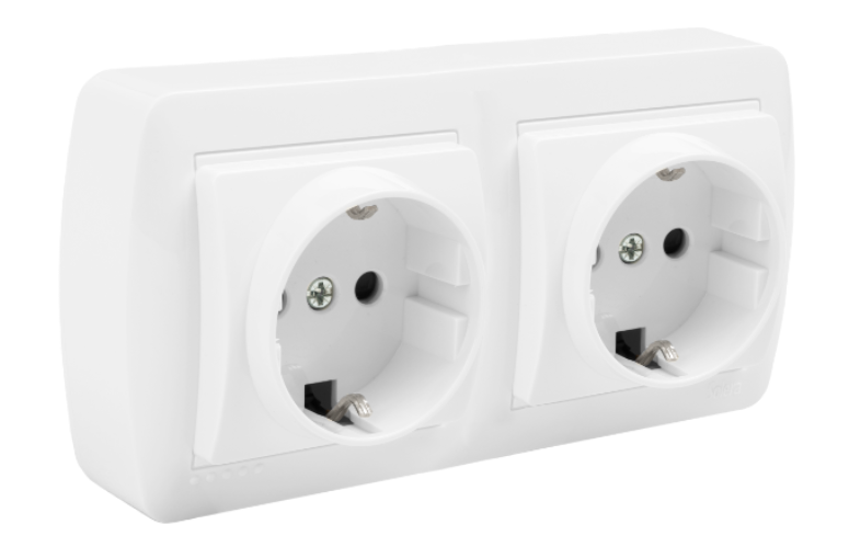 SUPERFICIE BASE DOBLE 2P+TTL 16A SOLERA SUPERFICIE BASE DOBLE 2P+TTL 16A SOLERA - Imagen 1