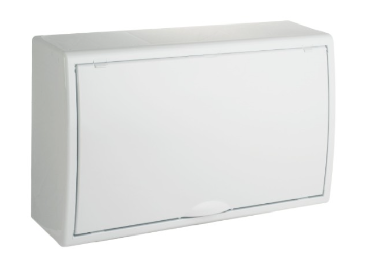 SUPERFICIE CAJA DISTRIBUCION SIN ICP 18 ELEMENTOS BLCO SOLERA SUPERFICIE CAJA DISTRIBUCION SIN ICP 18 ELEMENTOS BLCO SOLERA - Imagen 1
