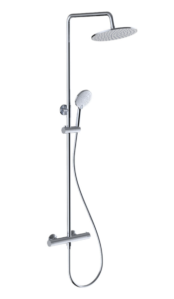 CONJUNTO DE DUCHA TERMOSTATICA EXTENSIBLE GO! CROMO 62168 CLEVER CONJUNTO DE DUCHA TERMOSTATICA EXTENSIBLE GO! CROMO 62168 CLEVER - Imagen 1