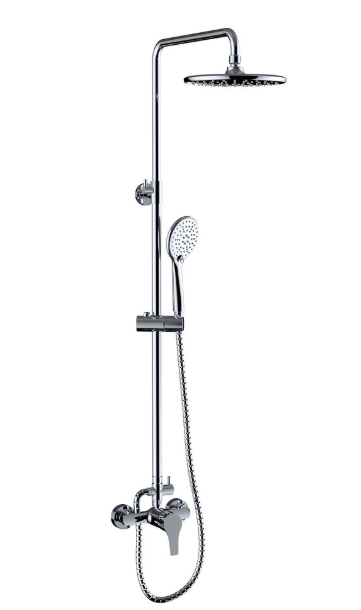 CONJUNTO DUCHA MONOMANDO EXTENSIBLE GO! CROMADO CLEVER