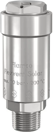 FLEXVENT SOLAR PURGADOR AUTOMATICO R38 NI FLAMCO FLEXVENT SOLAR PURGADOR AUTOMATICO R3/8" NI FLAMCO - Imagen 1