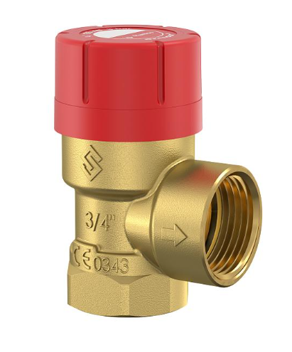 VALVULA SEGURIDAD CALEFACION 34-34 3 BAR FLAMCO VALVULA SEGURIDAD CALEFACION 3/4-3/4 3 BAR FLAMCO - Imagen 1