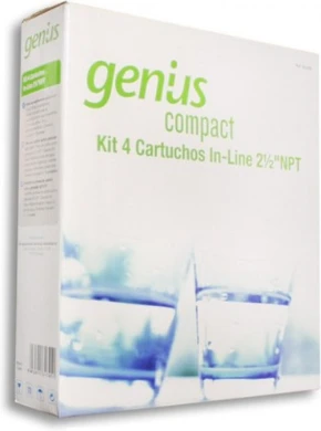 KIT CARTUCHOS REEMPLAZO GENIUS COMPACTA (4u) CABEL KIT CARTUCHOS REEMPLAZO GENIUS COMPACTA (4u) CABEL - Imagen 1