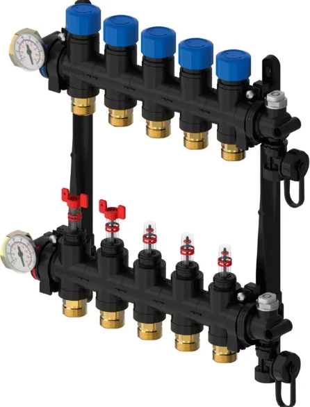 COLECTOR VARIO M CON CAUDALIMETRO FM UPONOR COLECTOR VARIO M CON CAUDALIMETRO FM 5 x.3/4 UPONOR - Imagen 1