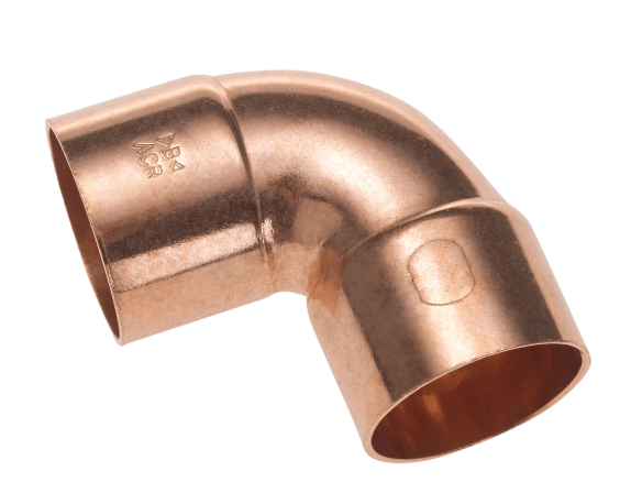 COBRE-REFRIGERACION CURVA 90° H-H 2A 5/8" ACR CONEX