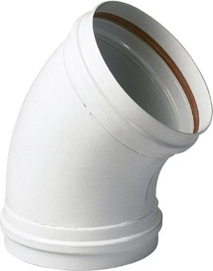 CODO ALUMINIO H-H 45 DISMOL CODO ALUMINIO H-H 45º-125 DISMOL - Imagen 1