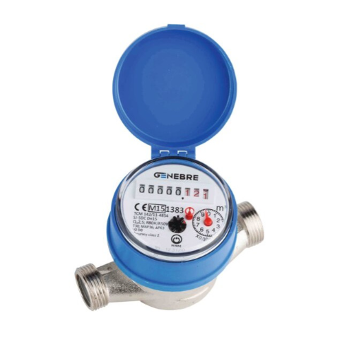 CONTADOR AGUA EBRO QN-1.5 CR 12 GENEBRE CONTADOR AGUA EBRO QN-1.5 C/R 1/2 GENEBRE - Imagen 1