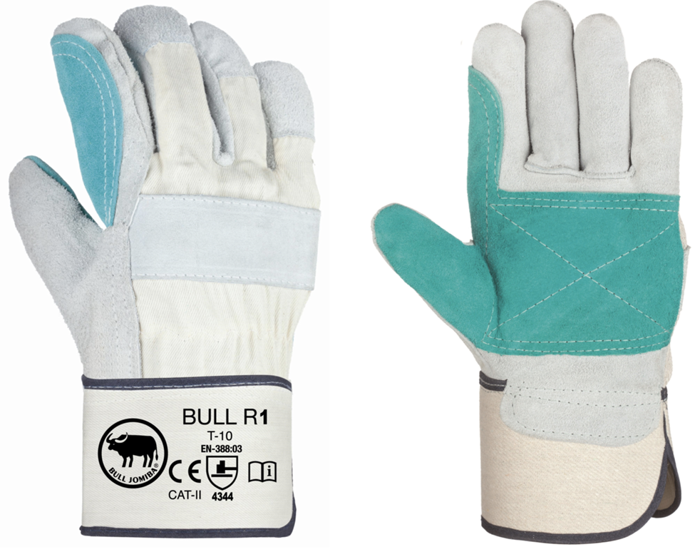 GUANTE AMERICANO SERRAJE VERDE BULL GUANTE AMERICANO SERRAJE VERDE BULL T-9 - Imagen 1